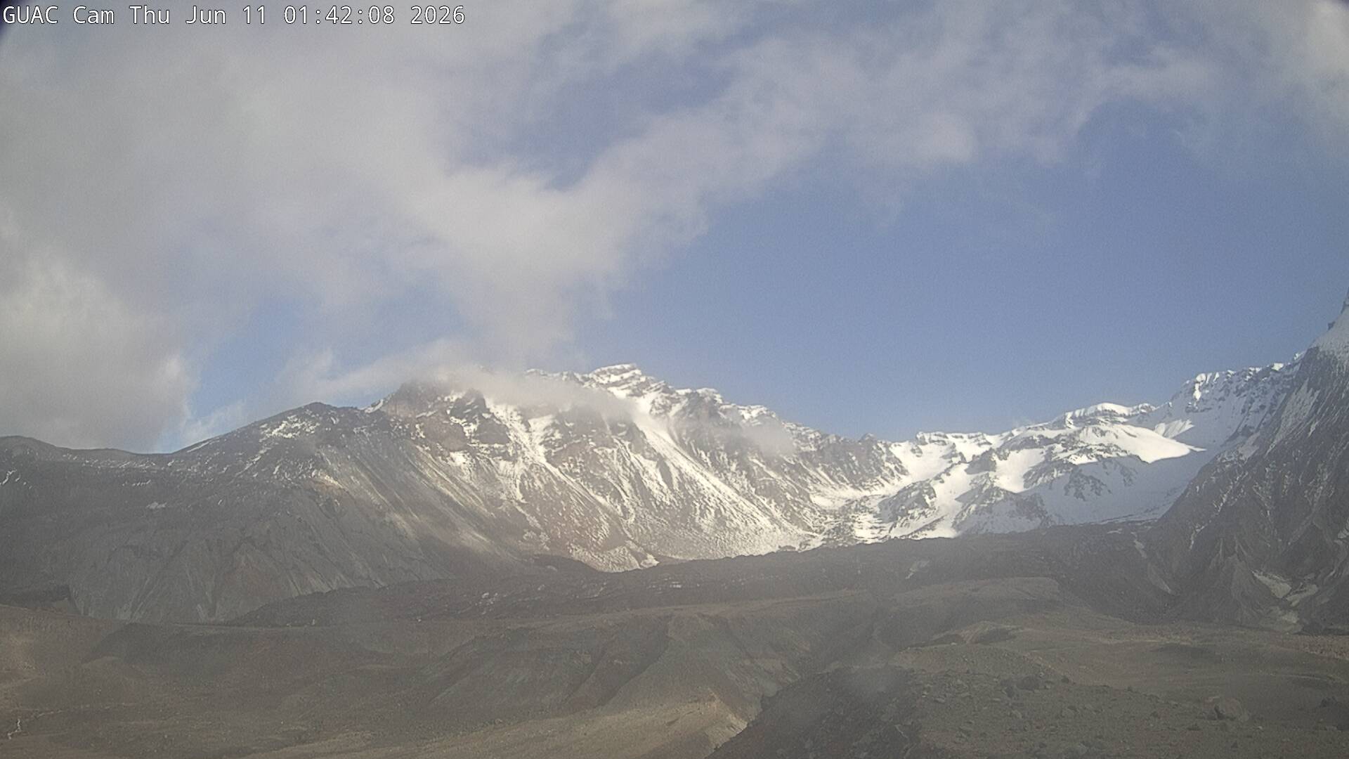 Latest St. Helens webcam